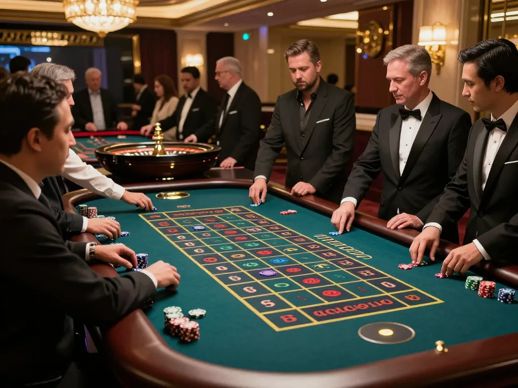 Players engaging in roulette at kubet79, showcasing dynamic gameplay and vibrant atmosphere.