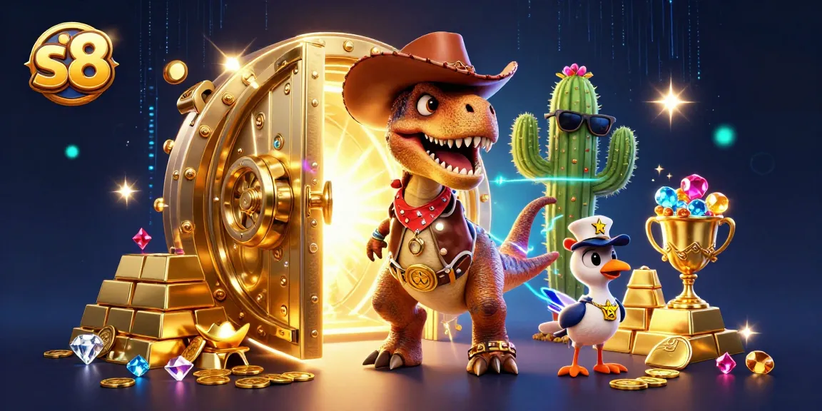 S8 engages players with exciting casino experiences through rich scenes of fun and rewards.