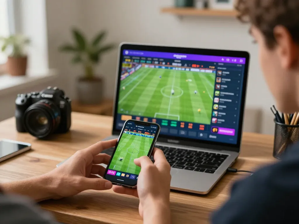 Experience live betting with 78win while strategically placing your football bets on your smartphone.
