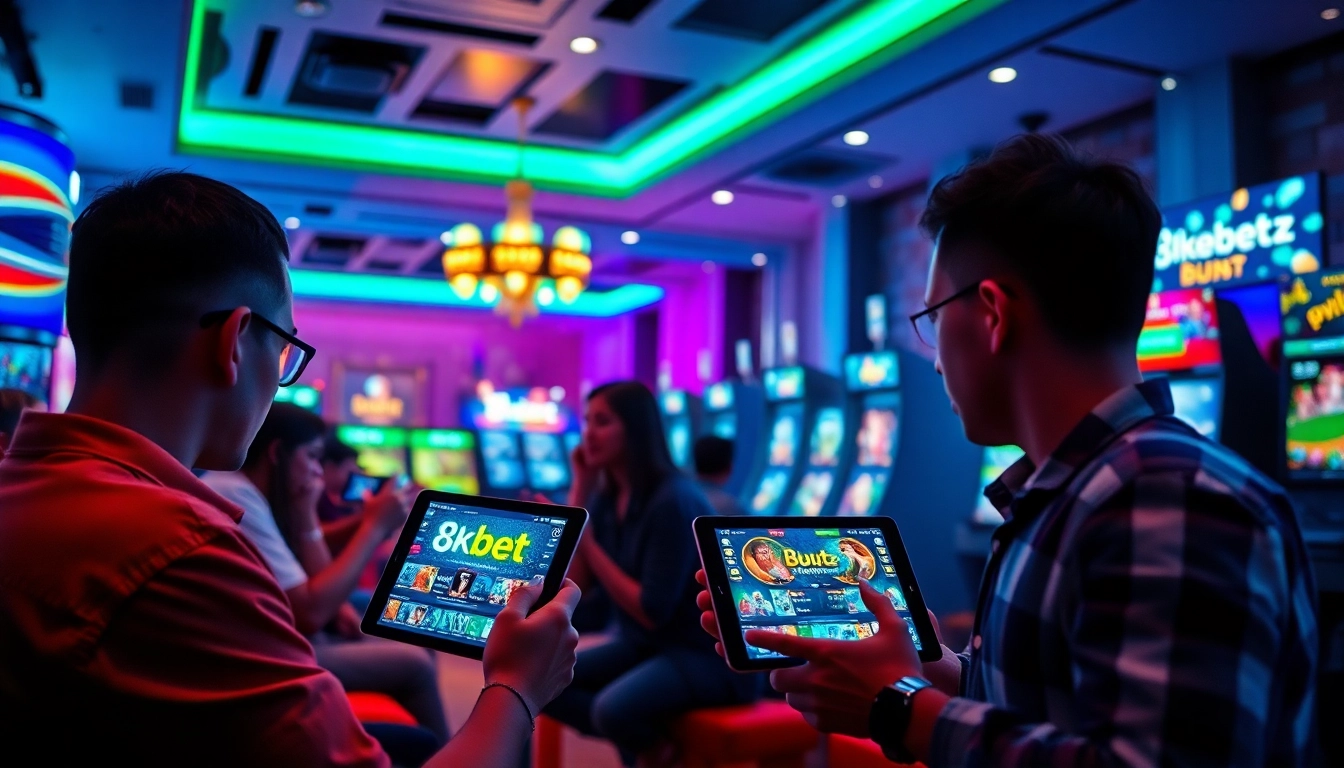 Interactive online gaming experience featuring 8kbet buzz with vibrant visuals and engaging gameplay.