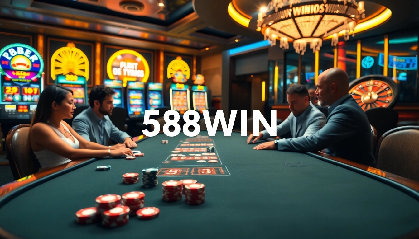 Experience high-stakes action at 58WIN with vibrant casino games and exciting betting options.
