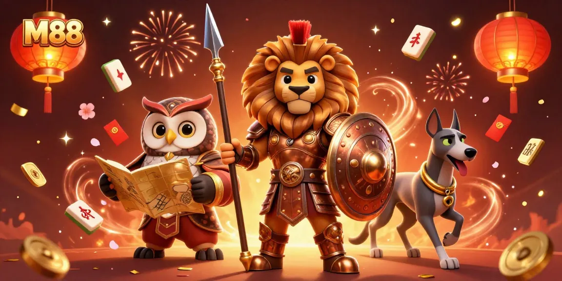 Experience thrilling gaming at M88 with a vivid celebration of luck and fortune!
