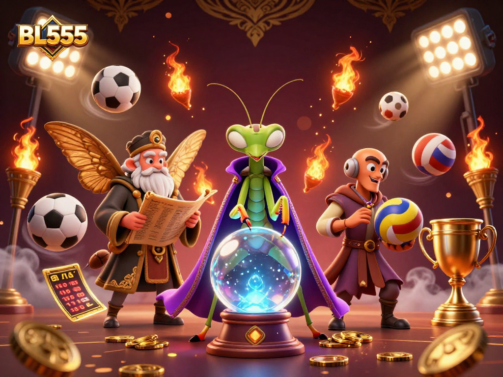 Experience thrilling gaming with the vibrant scene from BL555 showcasing dynamic sports betting elements.