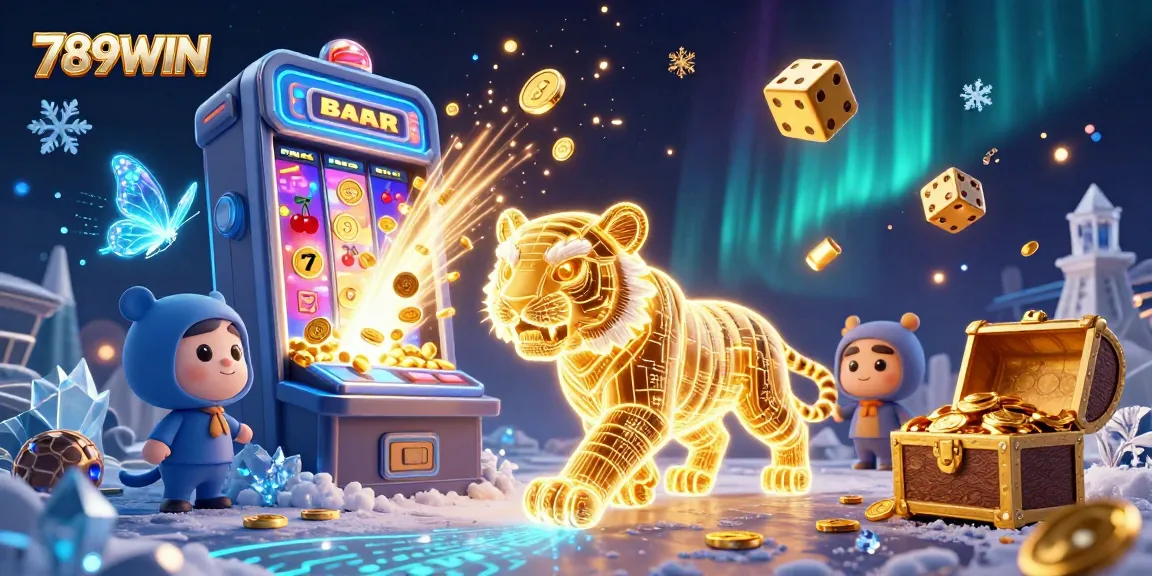 Experience the thrill of winning at 789WIN with vibrant casino game elements and dynamic visuals.