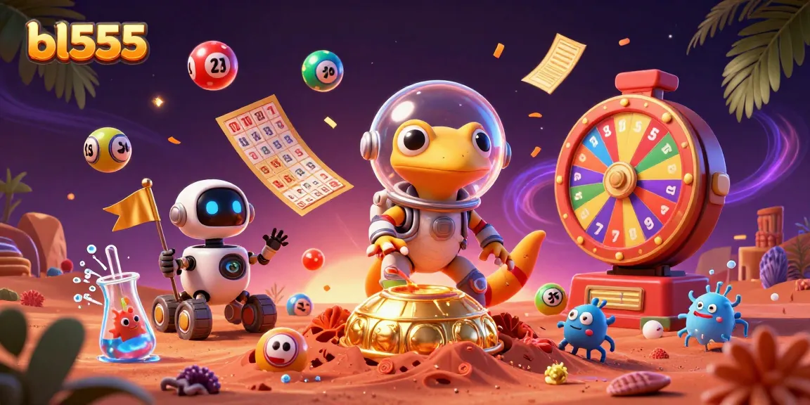 Experience thrilling games at bl555 with vibrant lottery elements and dynamic casino visuals.