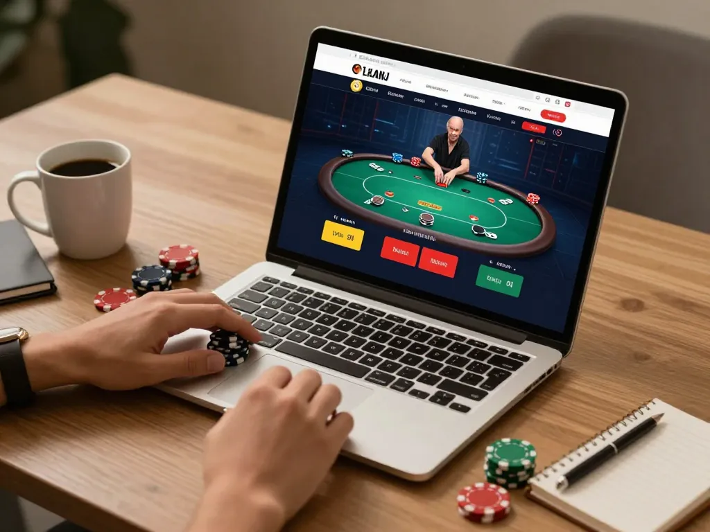 Enjoying a strategic poker game on vu88 with an engaging interface and comfortable setup.
