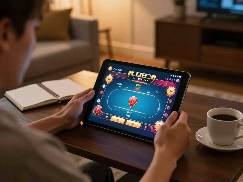 Sử dụng Link 12bet để tham gia chơi poker trực tuyến từ một không gian thoải mái tại nhà với ghi chú chiến lược