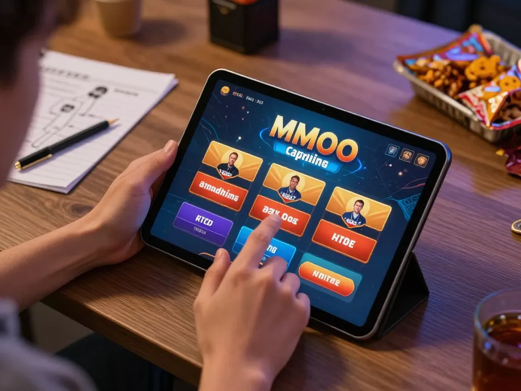 Play exciting games on the MMOO casino app, showcasing a user engaged in online betting.