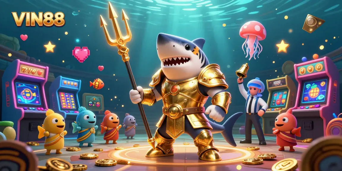 Experience breathtaking wins with VIN88's exciting underwater casino adventure featuring vibrant elements.