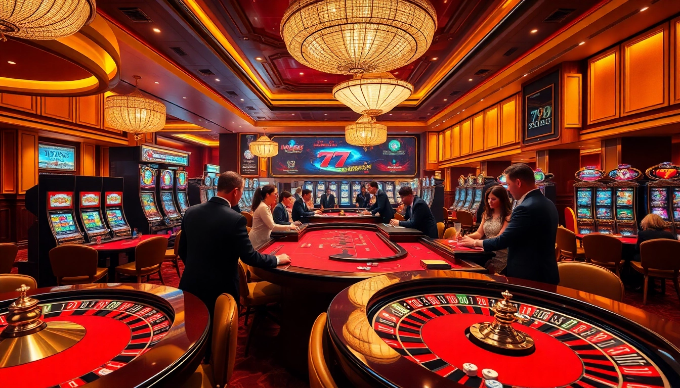 Experience the thrilling gameplay at 79KING casino with vibrant tables and enthusiastic players.