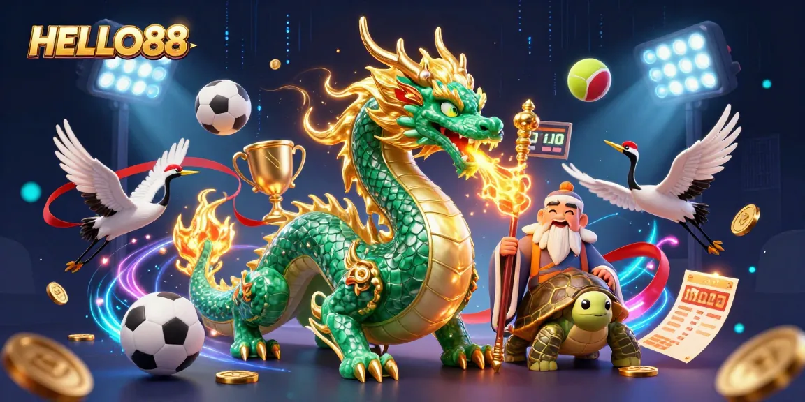 Experience thrilling gameplay at HELLO88 with dynamic sports and casino elements integrated in an immersive design.