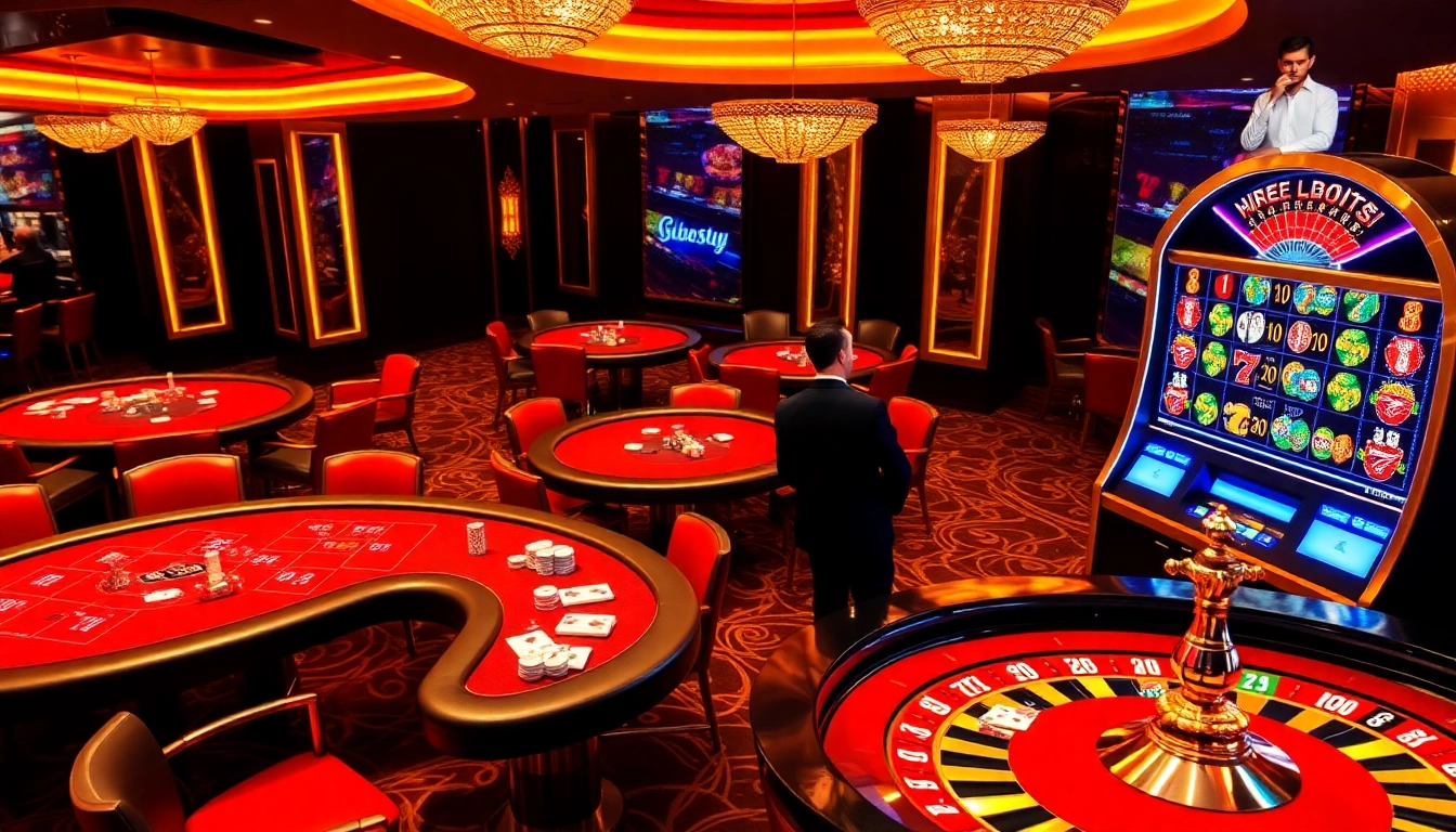 Experience high stakes at V7SB with vibrant casino tables and thrilling gaming action.