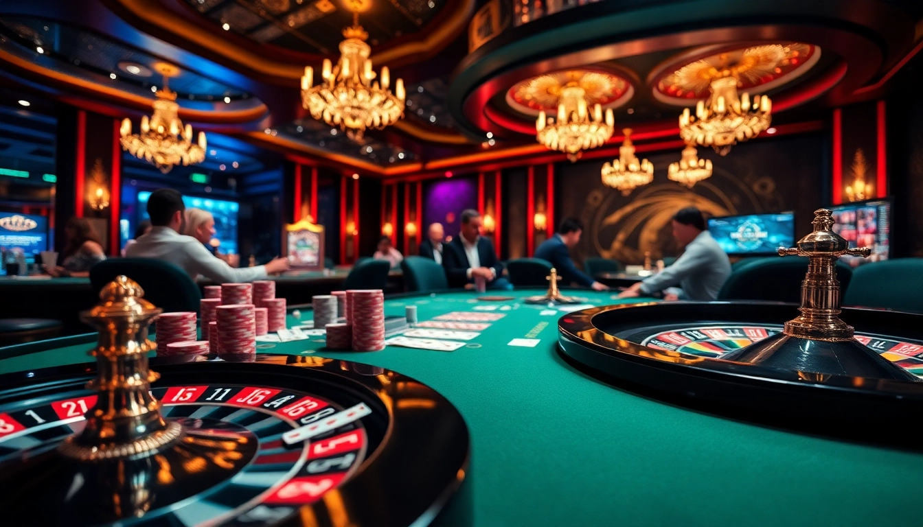 The hidden wiki highlights an immersive poker game in a luxurious casino setting, showcasing excitement and high stakes.