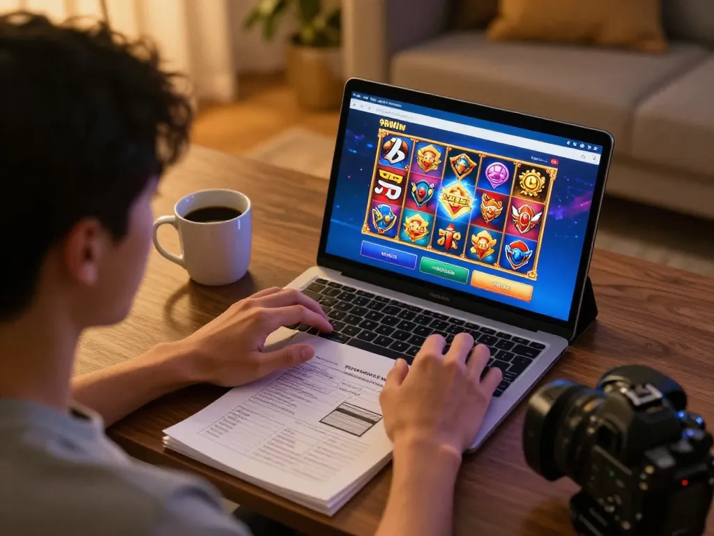 Engaging with 98win's online gaming interface for an immersive casino experience
