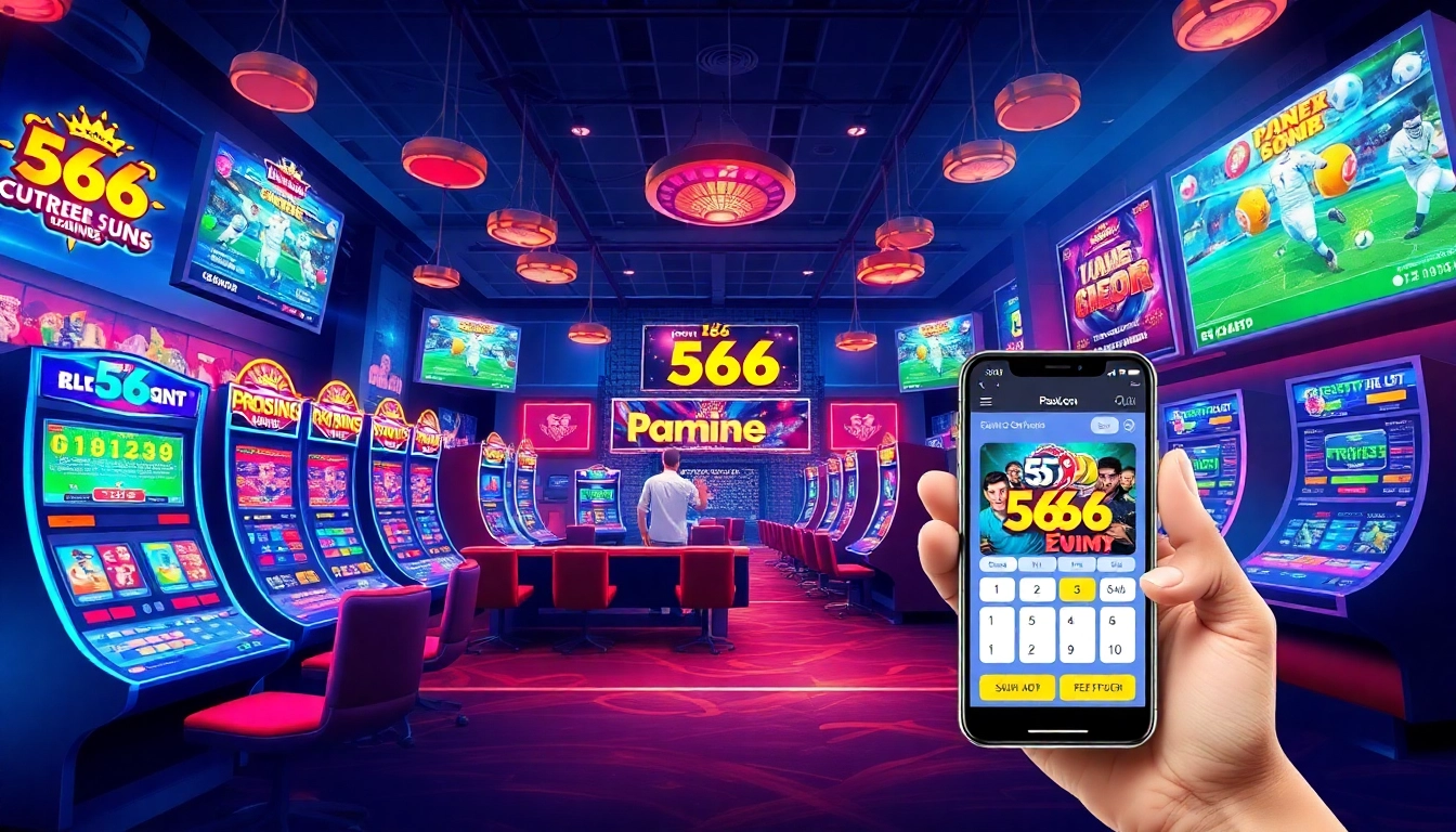Experience the excitement of 566.com with a vibrant online gambling scene featuring casino games and sports betting.