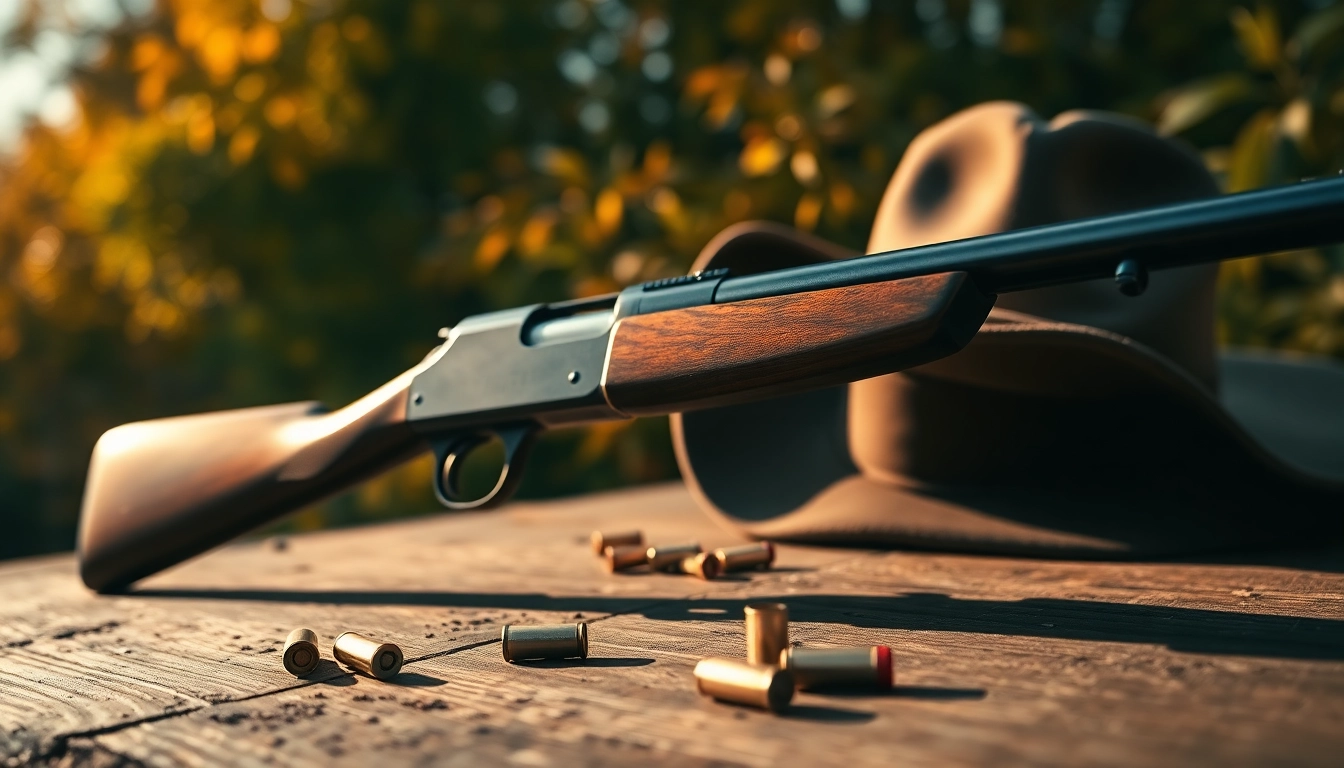 Vintage .32 Winchester Special rifle with spent casings on a rustic table, embodying the spirit of 32 win.
