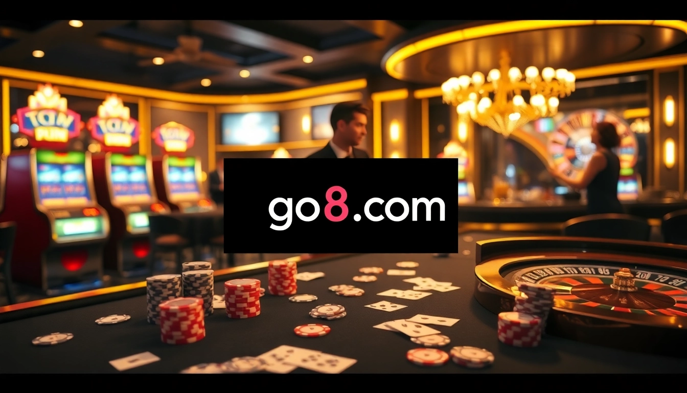 Experience the excitement of winning at go8.com with premium gaming tables and thrilling slot machines.