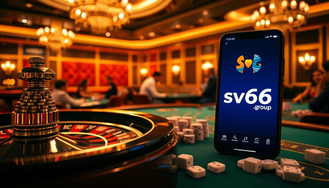 Experience excitement at sv66.group with thrilling casino games and vibrant betting action.