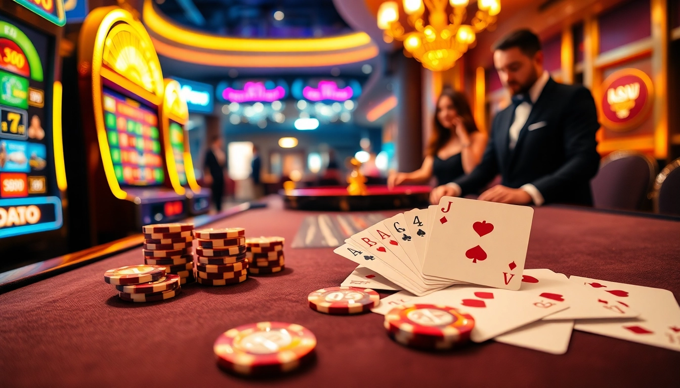 Engage in thrilling games at Nohu90 with professional dealers and vibrant casino atmosphere.