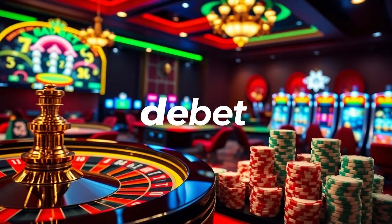 Engage in thrilling gameplay at https://debet.br.com/ with vibrant casino tables and live dealer excitement.