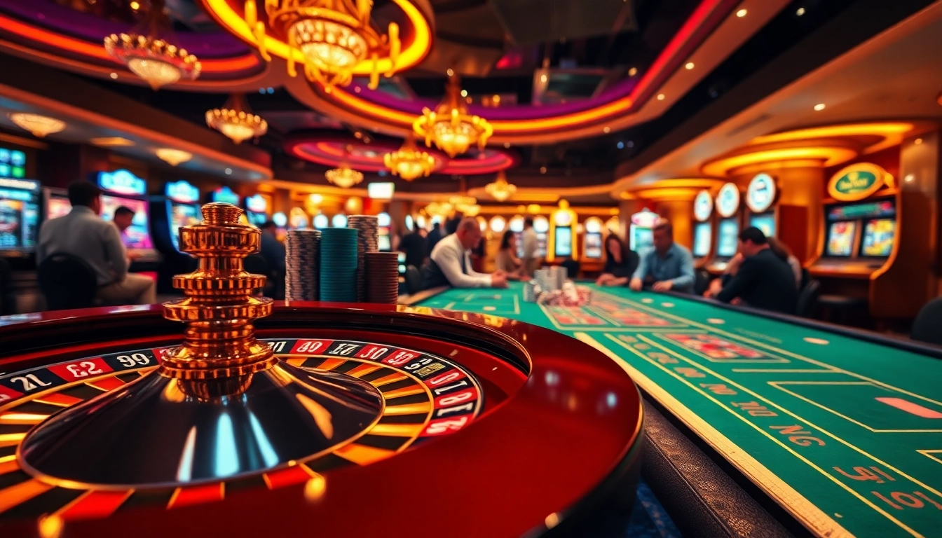 Experience high-stakes excitement at https://s8ted.com/ with lively players and a stunning roulette wheel.